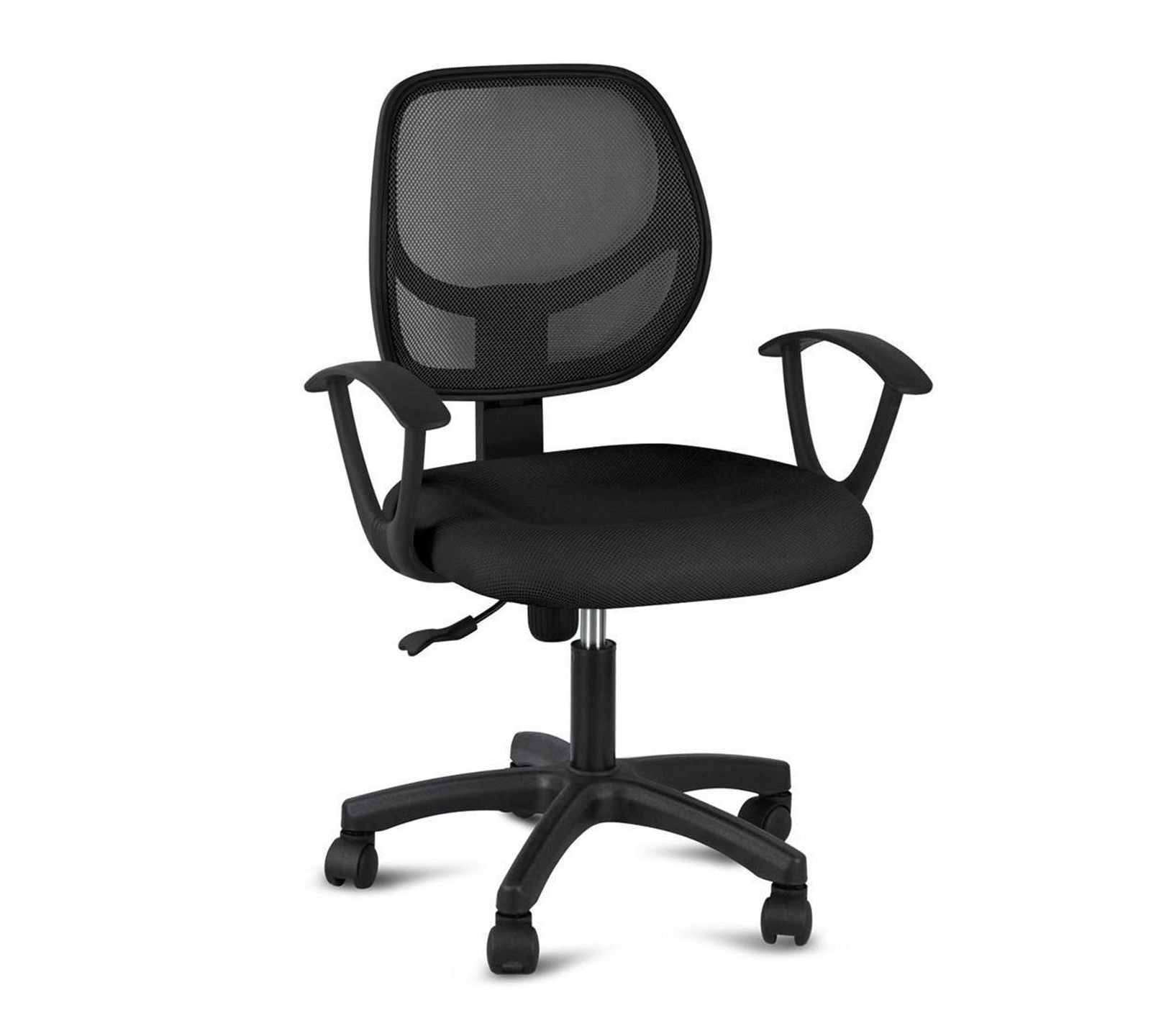 Medium Back Office Executive Mesh Chair with Nylon Wheels Base -