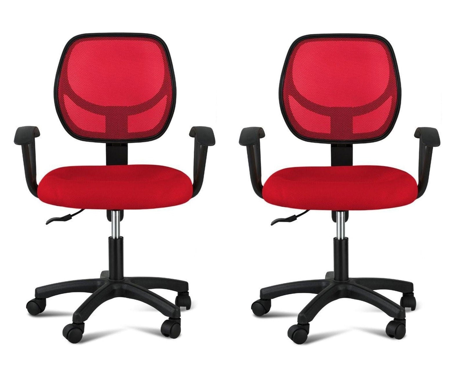 Medium Back Office Executive Mesh Chair with Nylon Wheels Base -