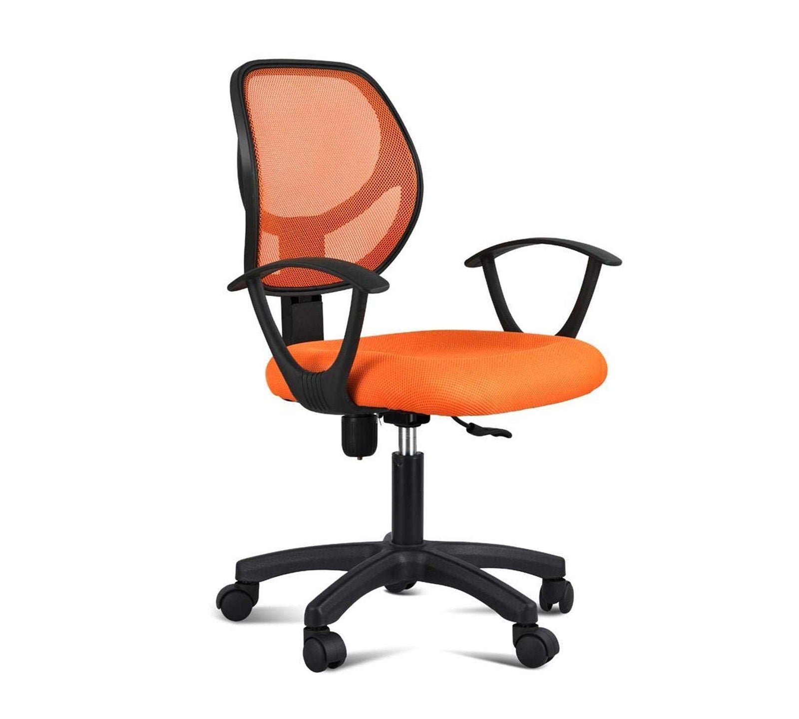 Medium Back Office Executive Mesh Chair with Nylon Wheels Base -