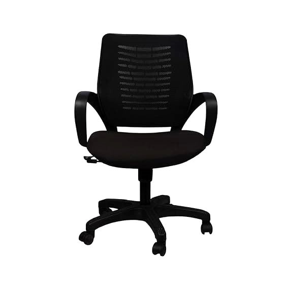 Medium Back Office Executive Mesh Chair with Nylon Wheels Base -