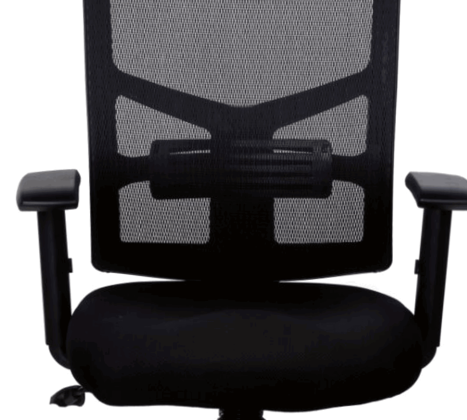 Mesh Office Chair with Height Adjustable Nylon Wheels Base -