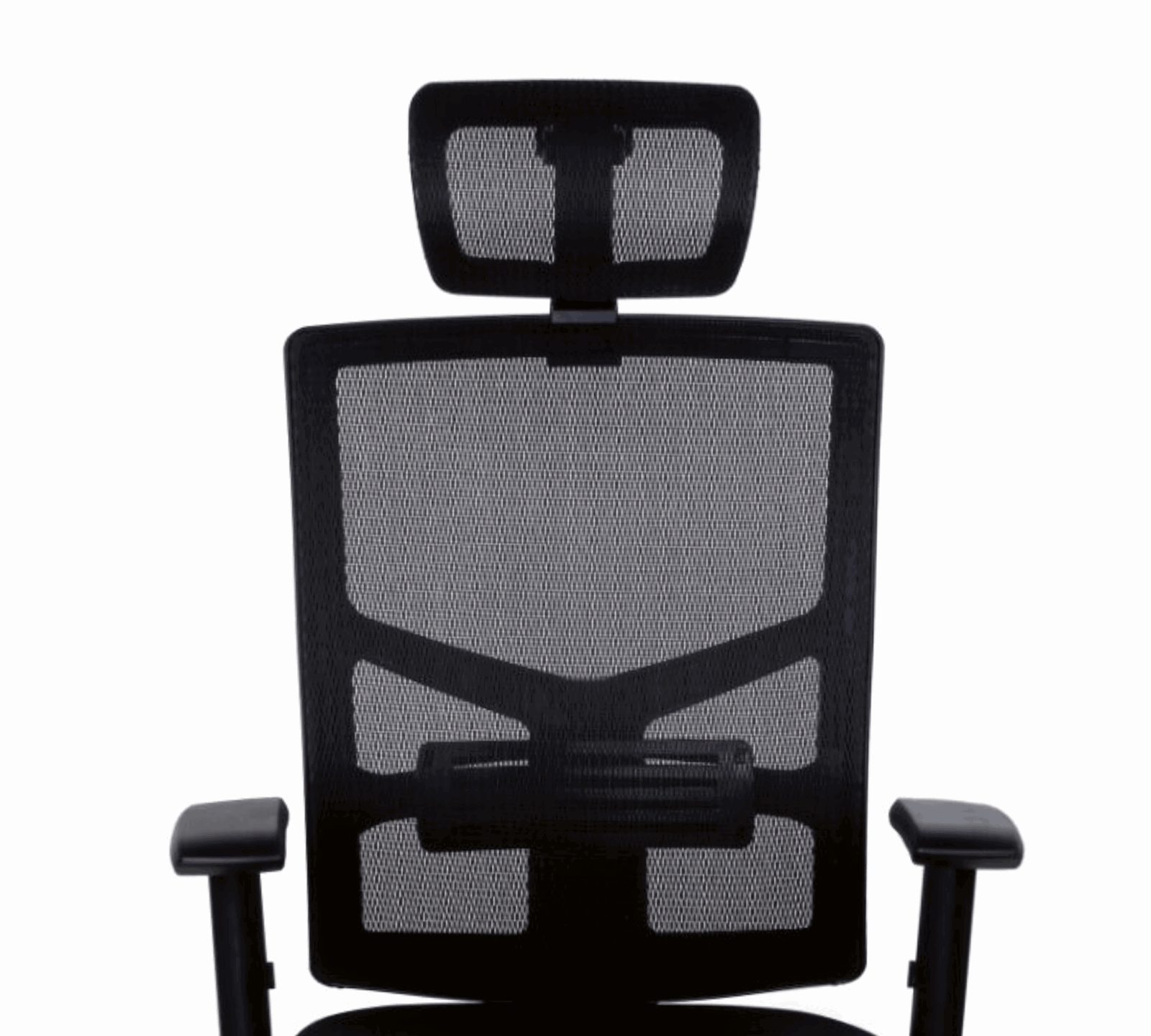 Mesh Office Chair with Height Adjustable Nylon Wheels Base -