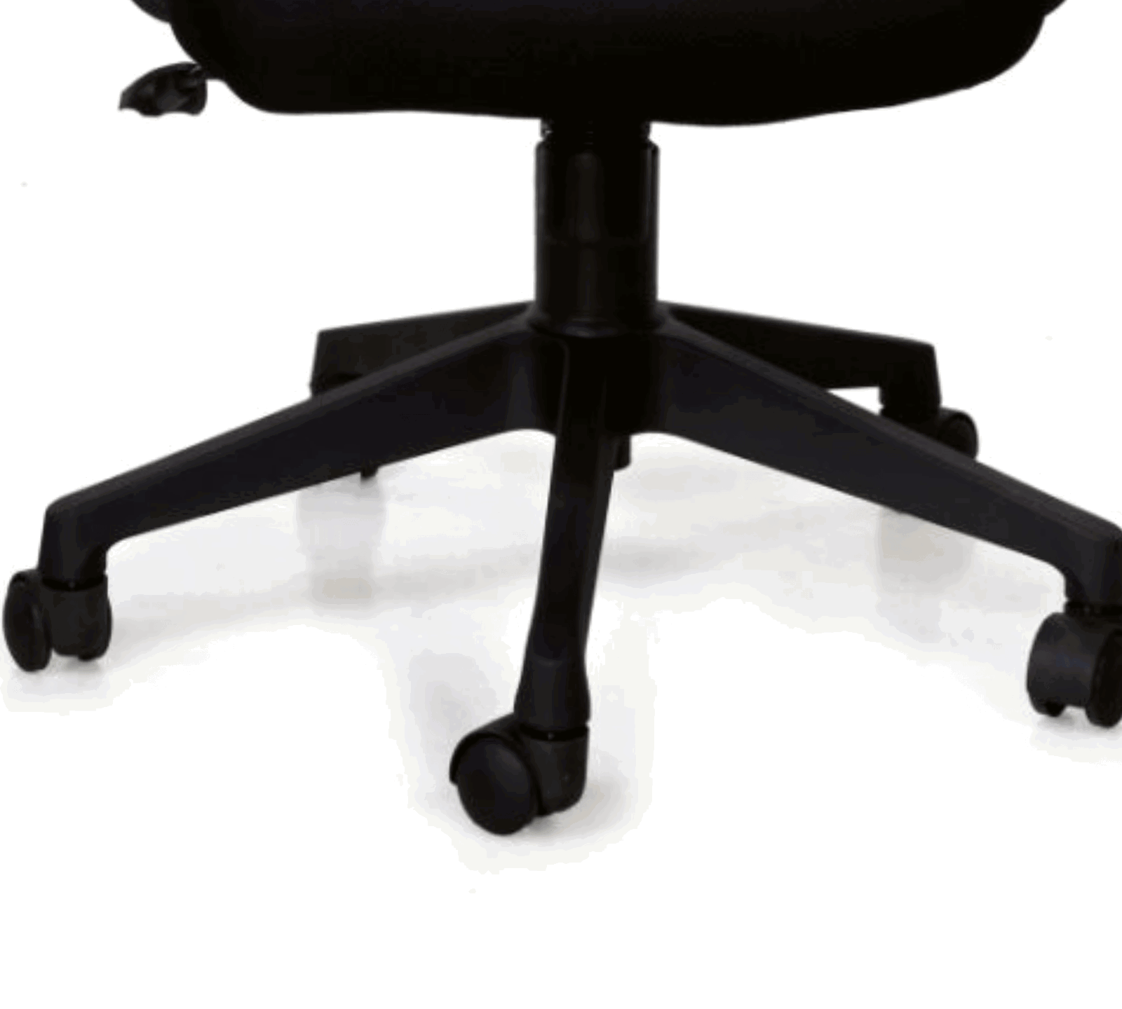 Mesh Office Chair with Height Adjustable Nylon Wheels Base -