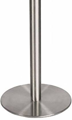 Metal Chrome Base Center Table with Glass Top -