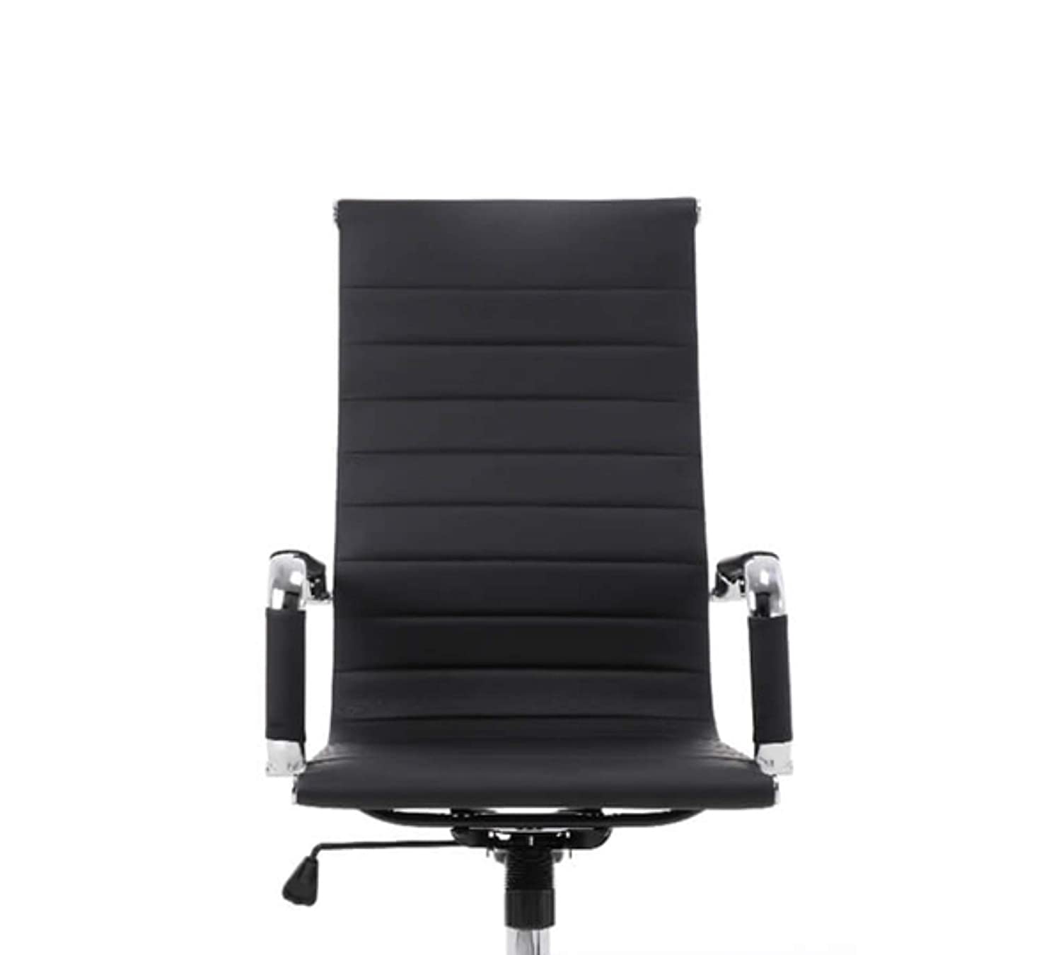 Metal Chrome Base High Back Office Executive Sleek Leatherette Chair -