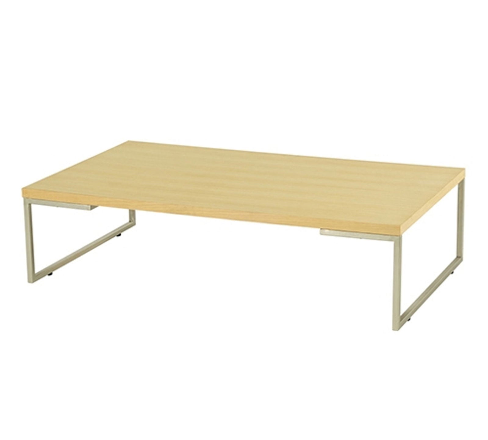 Metal Frame Base Particle Board Top Center Table -