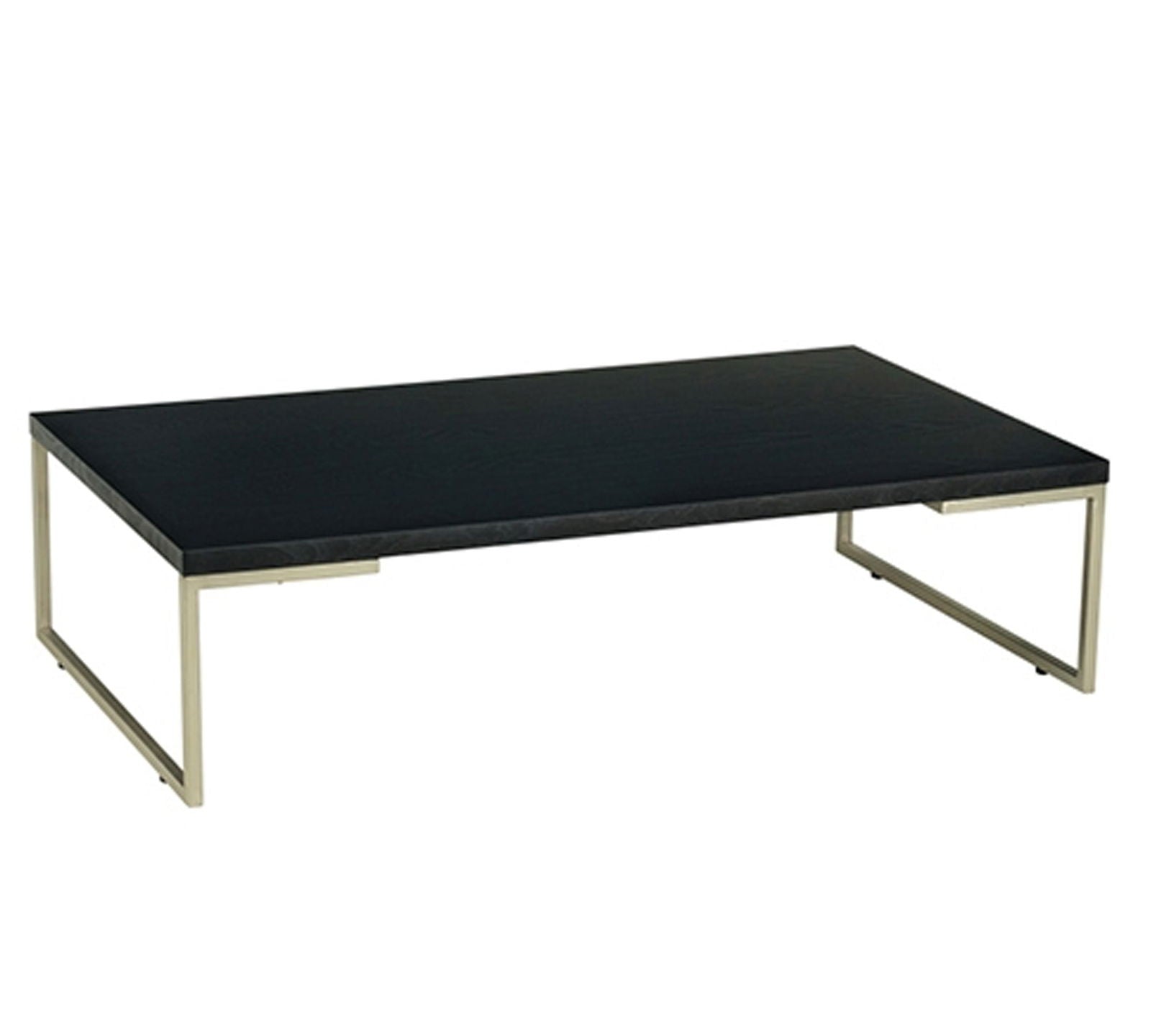 Metal Frame Base Particle Board Top Center Table -