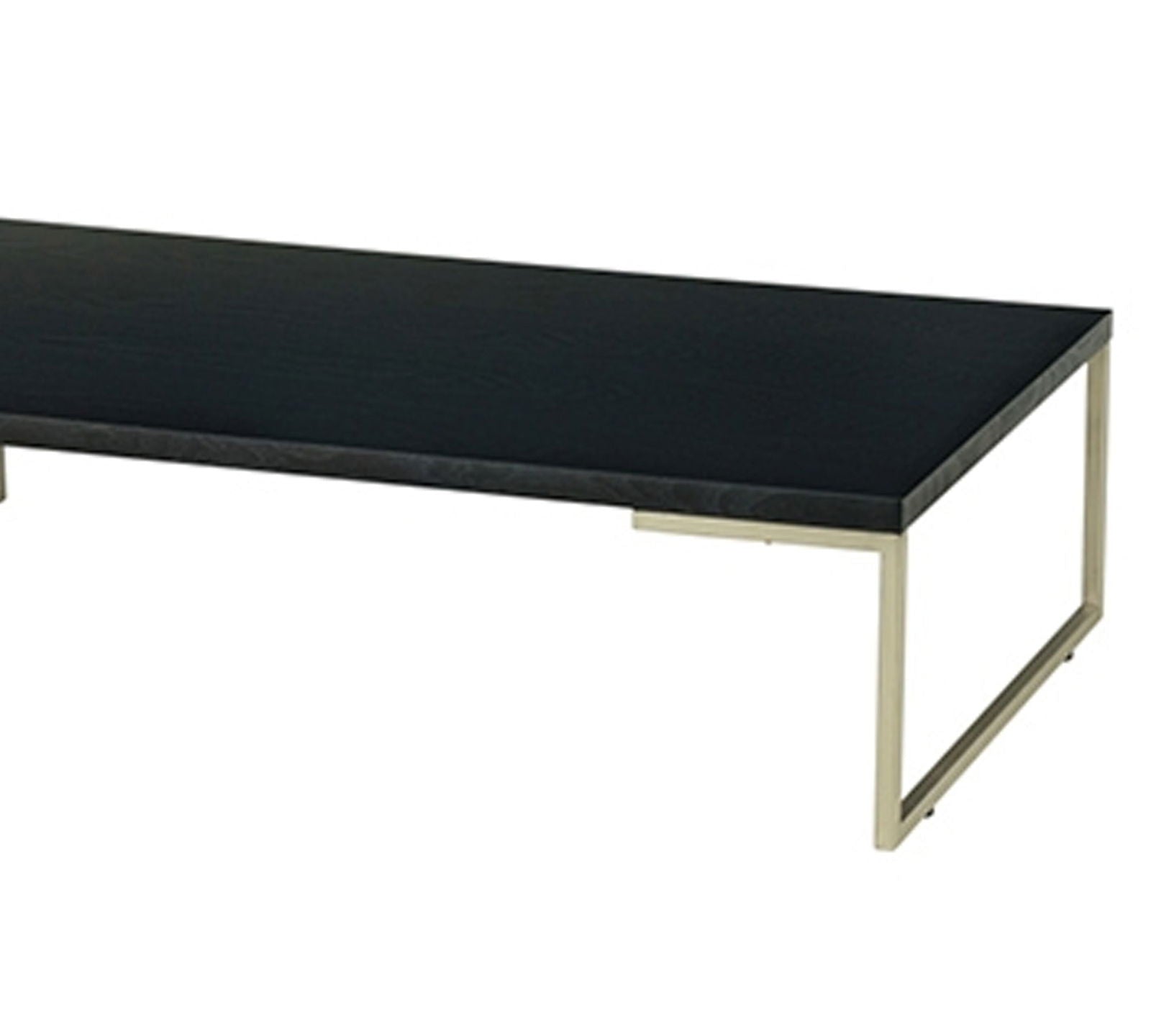 Metal Frame Base Particle Board Top Center Table -