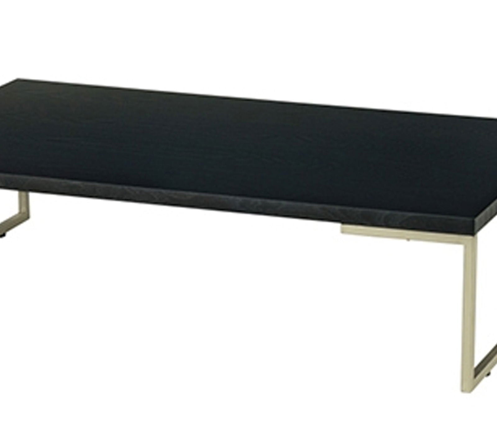 Metal Frame Base Particle Board Top Center Table -