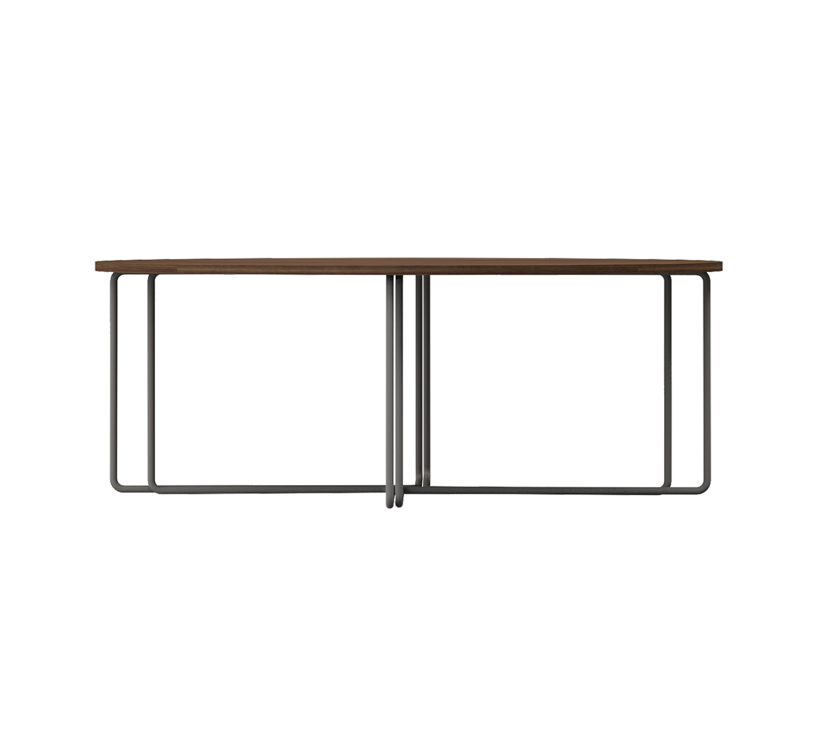 Metal Frame Legs Base Particle Board Wooden Center Table -