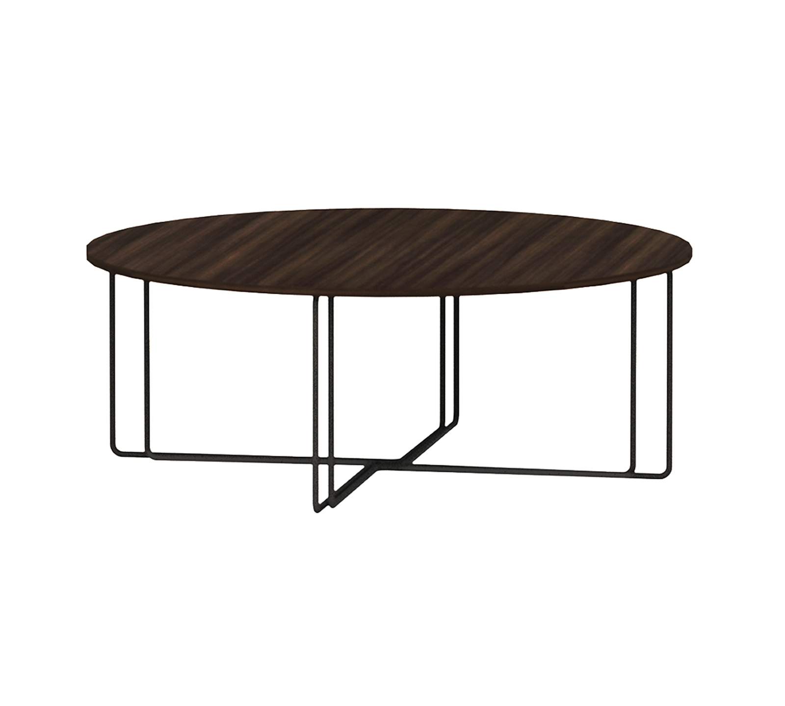 Metal Frame Legs Base Particle Board Wooden Center Table -
