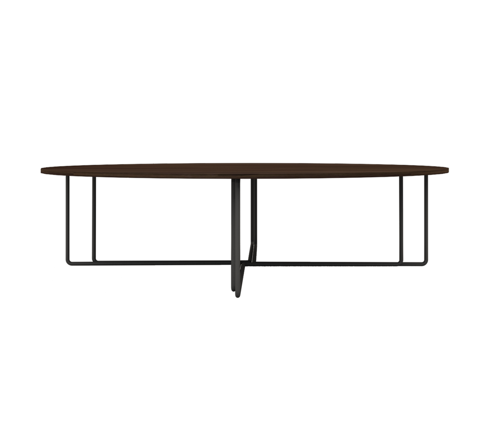 Metal Frame Legs Base Particle Board Wooden Center Table -