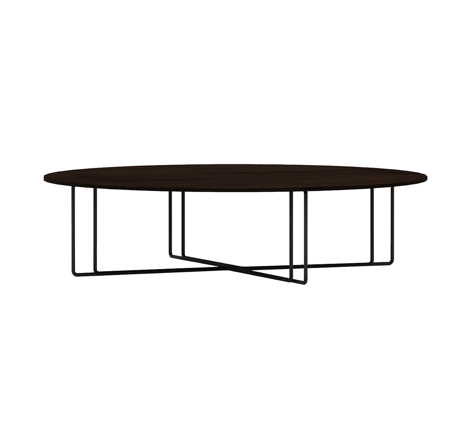 Metal Frame Legs Base Particle Board Wooden Center Table -