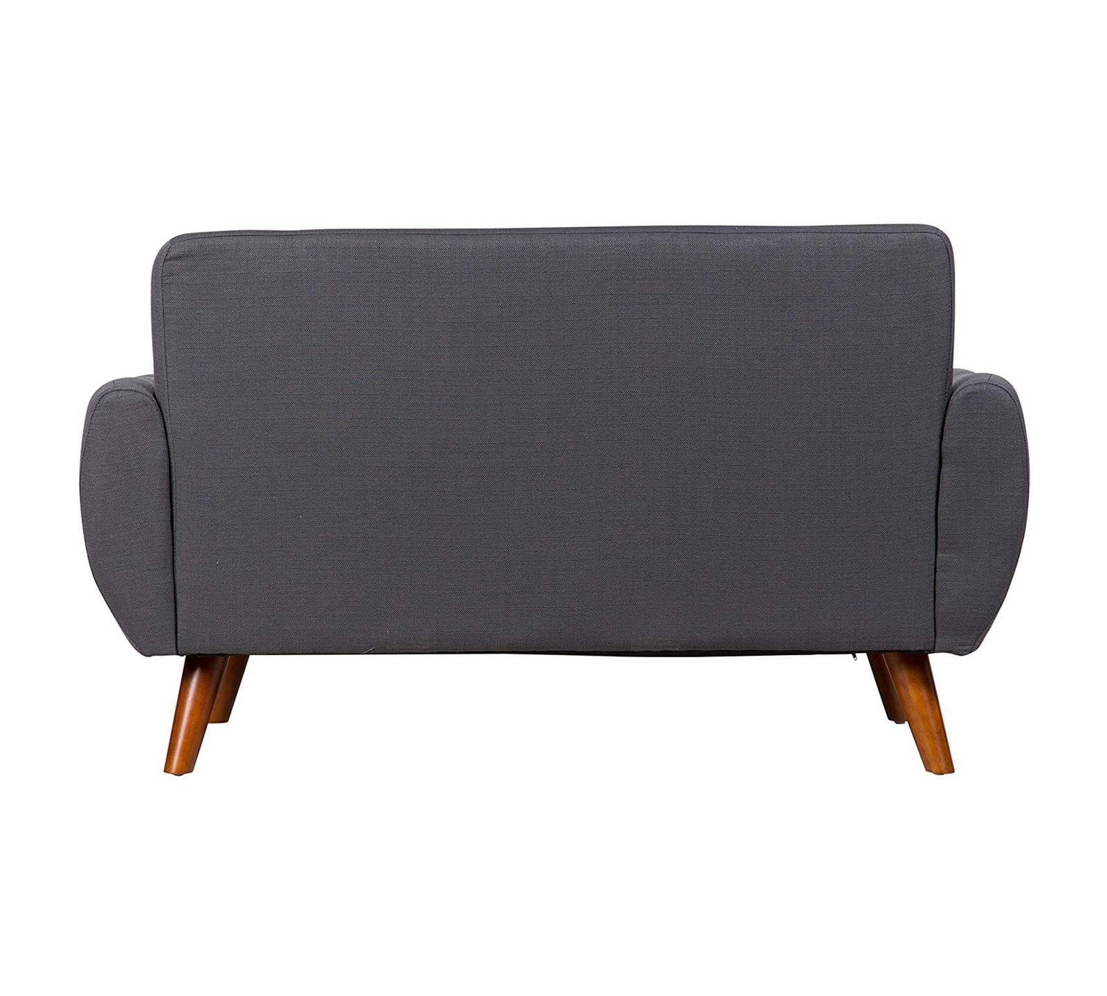 Mid-Century Two Seater Sofa With Wooden Legs -