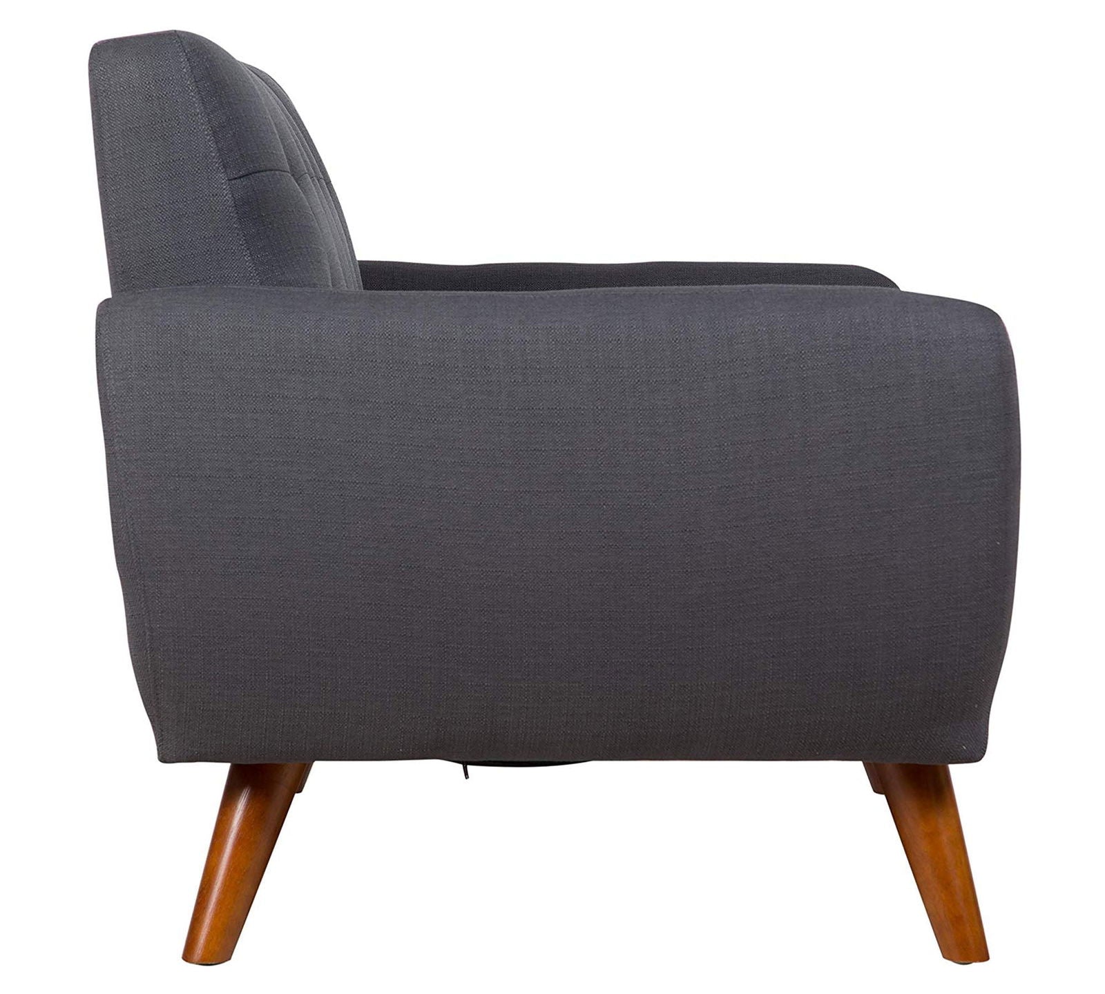 Mid-Century Two Seater Sofa With Wooden Legs -