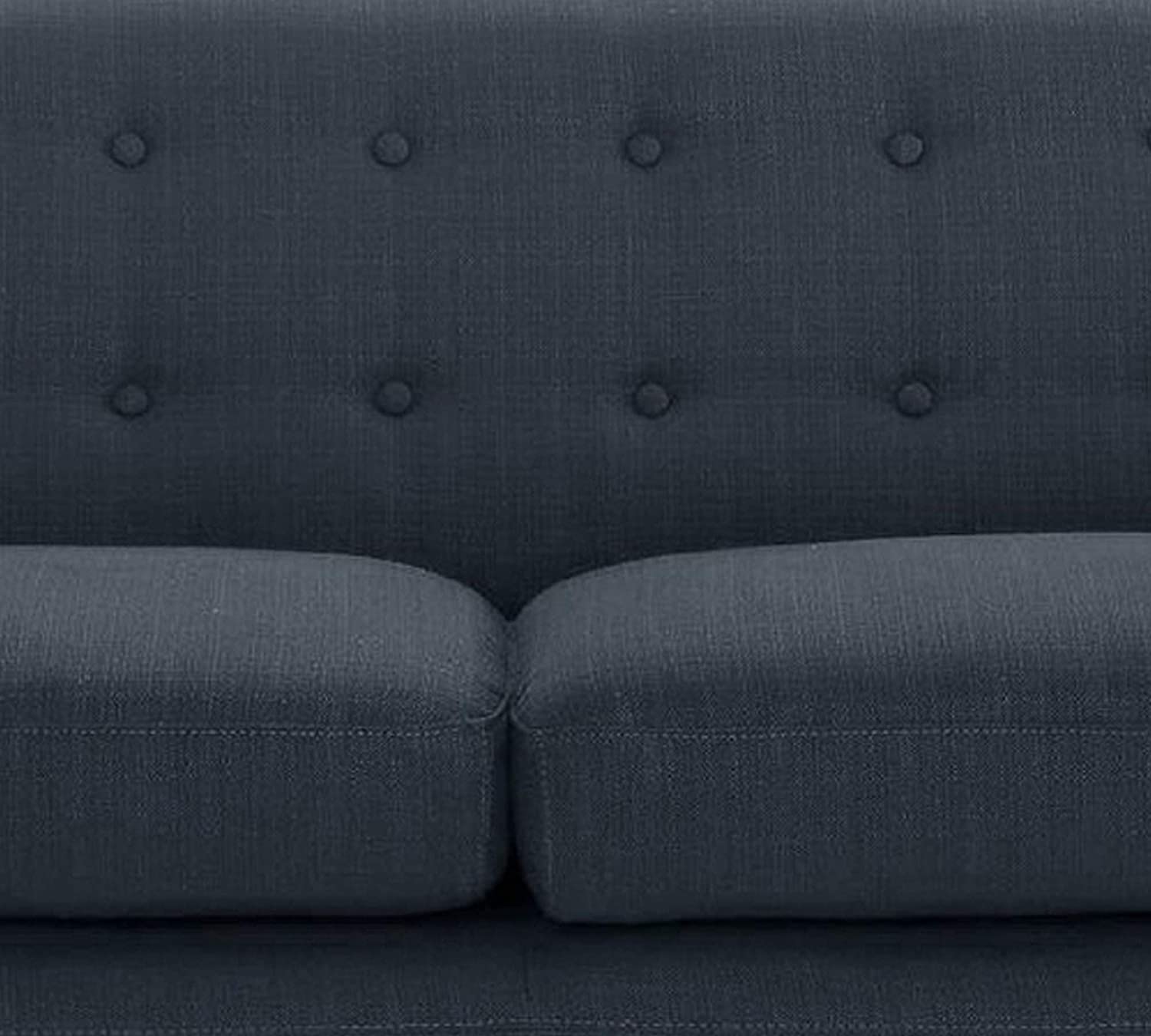 Mid-Century Two Seater Sofa With Wooden Legs -