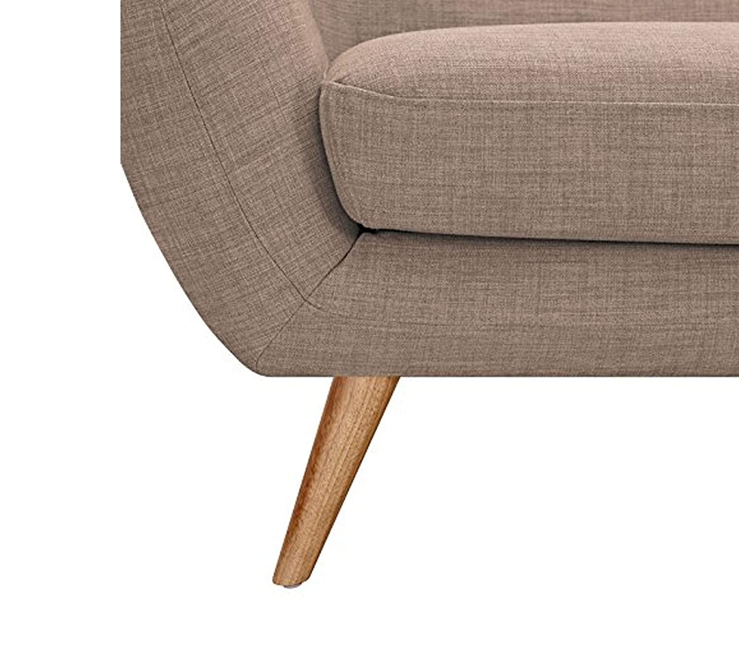 Mid-Century Two Seater Sofa With Wooden Legs -