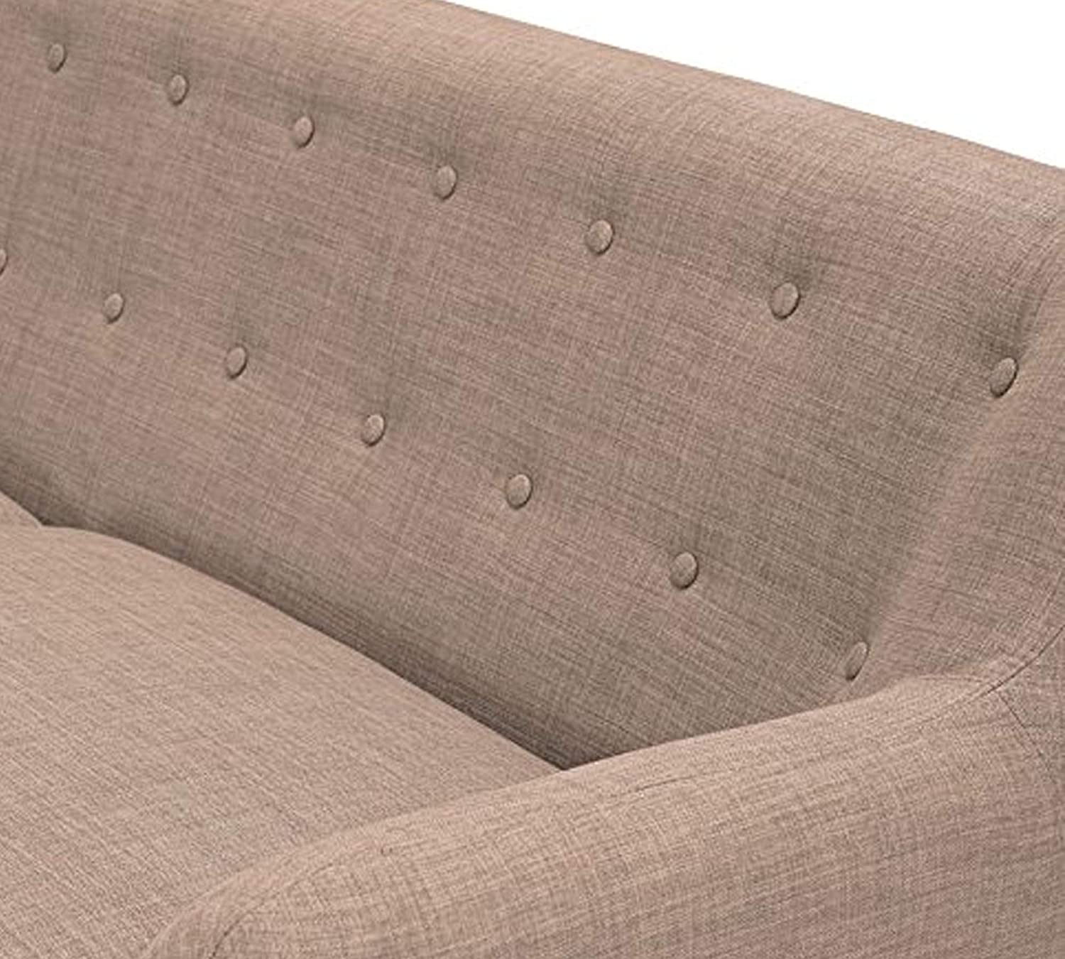 Mid-Century Two Seater Sofa With Wooden Legs -