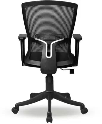Mid Back Executive Office Chair with Chrome Base -