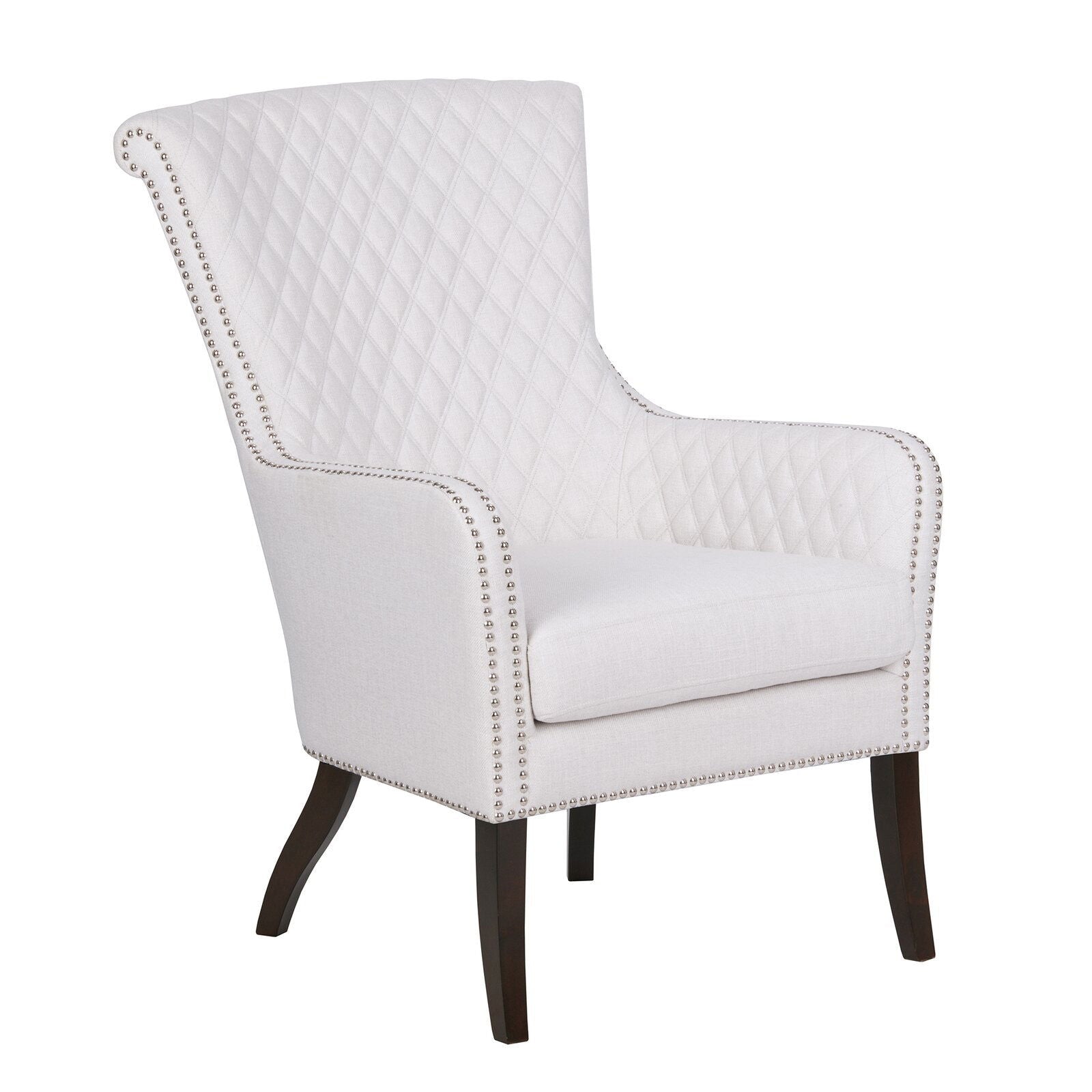 Modern Quilted Accent Chair -