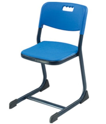 Modern Study Chair in Metal Frame Legs Base -