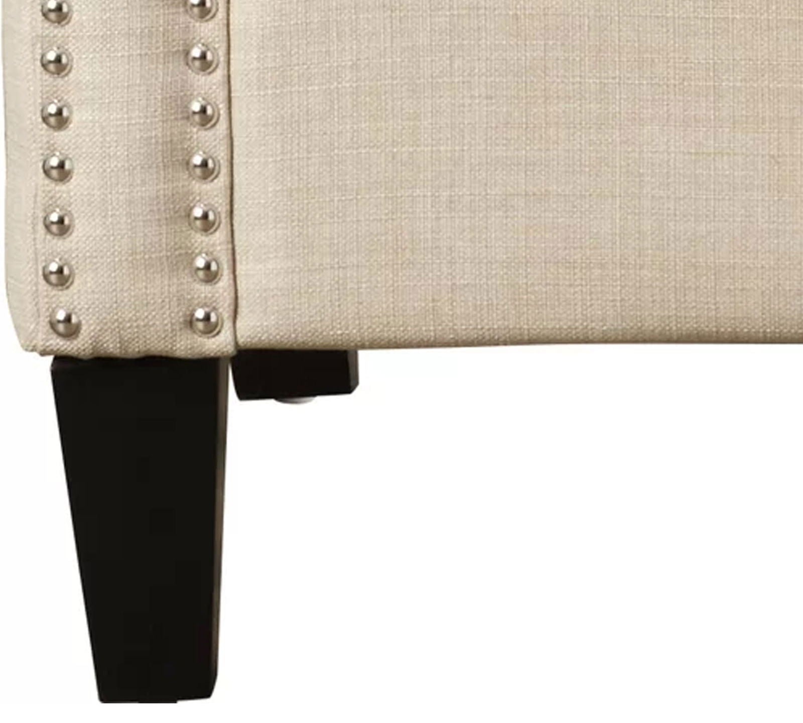Modern Velvet Lounge Chair in Teak Wood with Armrest -