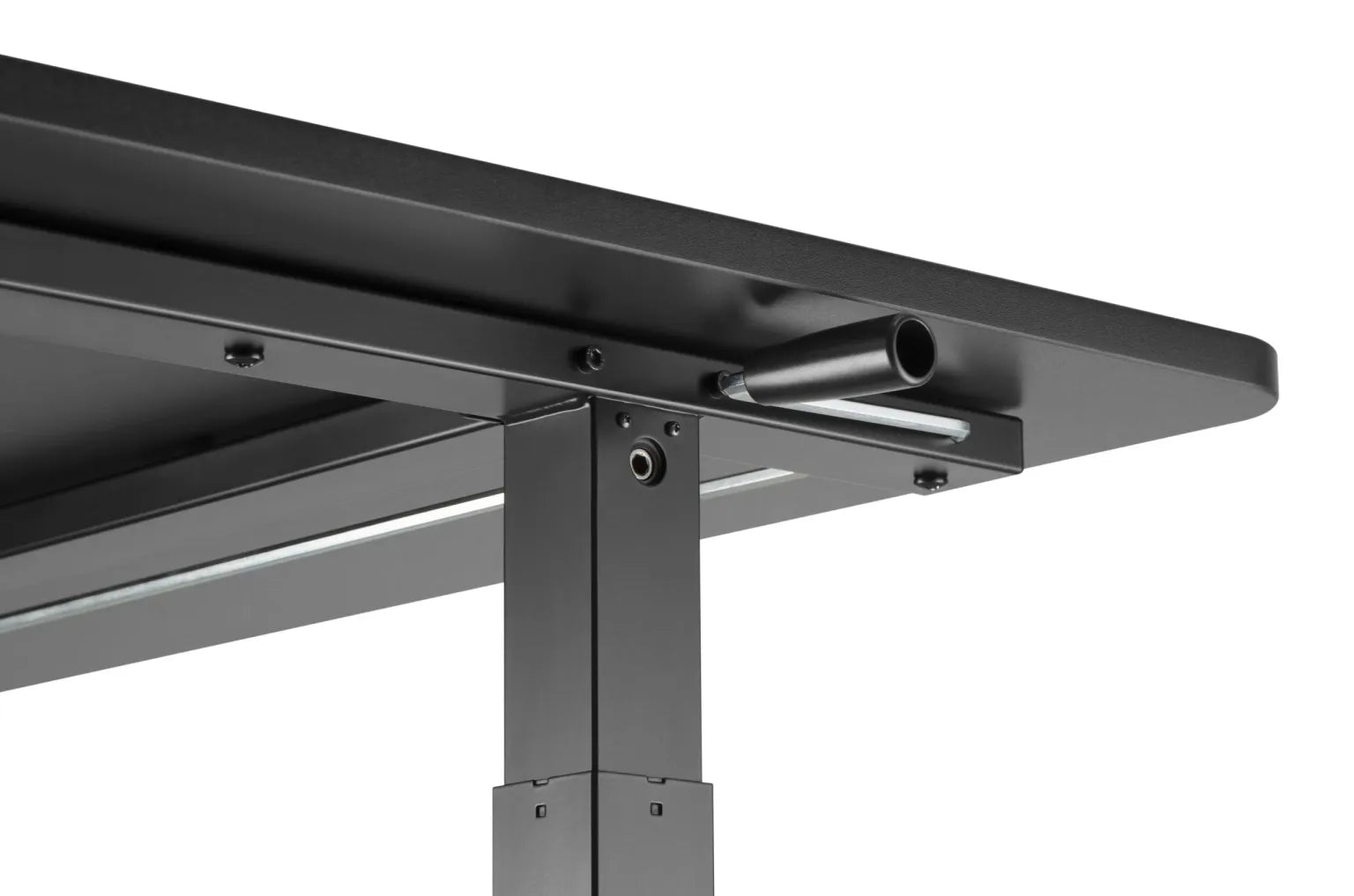 Manual Height Adjustable Desk with Hand Crank, Ergonomic Tiered Sit-Stand Workstation, Premium&nbsp; Desk for Home Office, Gaming and Professional Use