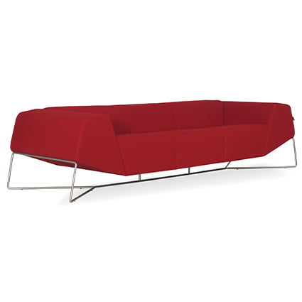 Modern Waiting Room Sofa Ideal for Office Receptions, Hotel Lobbies