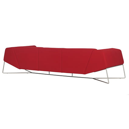 Modern Waiting Room Sofa Ideal for Office Receptions, Hotel Lobbies