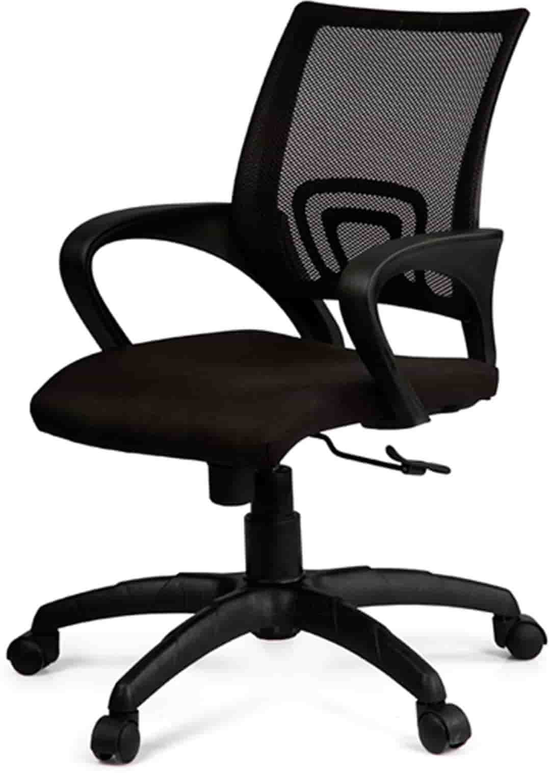 Nylon Base Height Adjustable Office Mesh Chair -