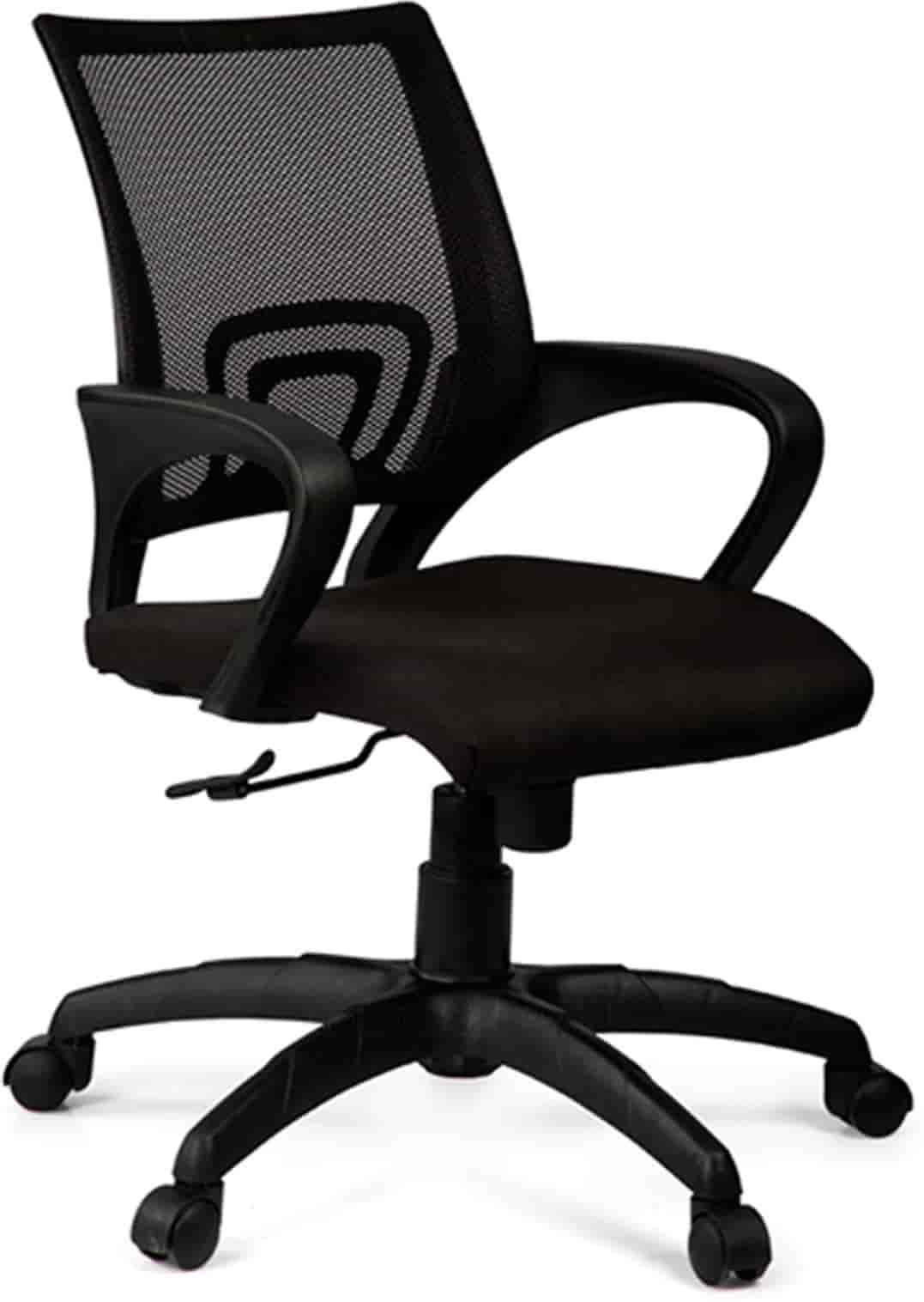 Nylon Base Height Adjustable Office Mesh Chair -