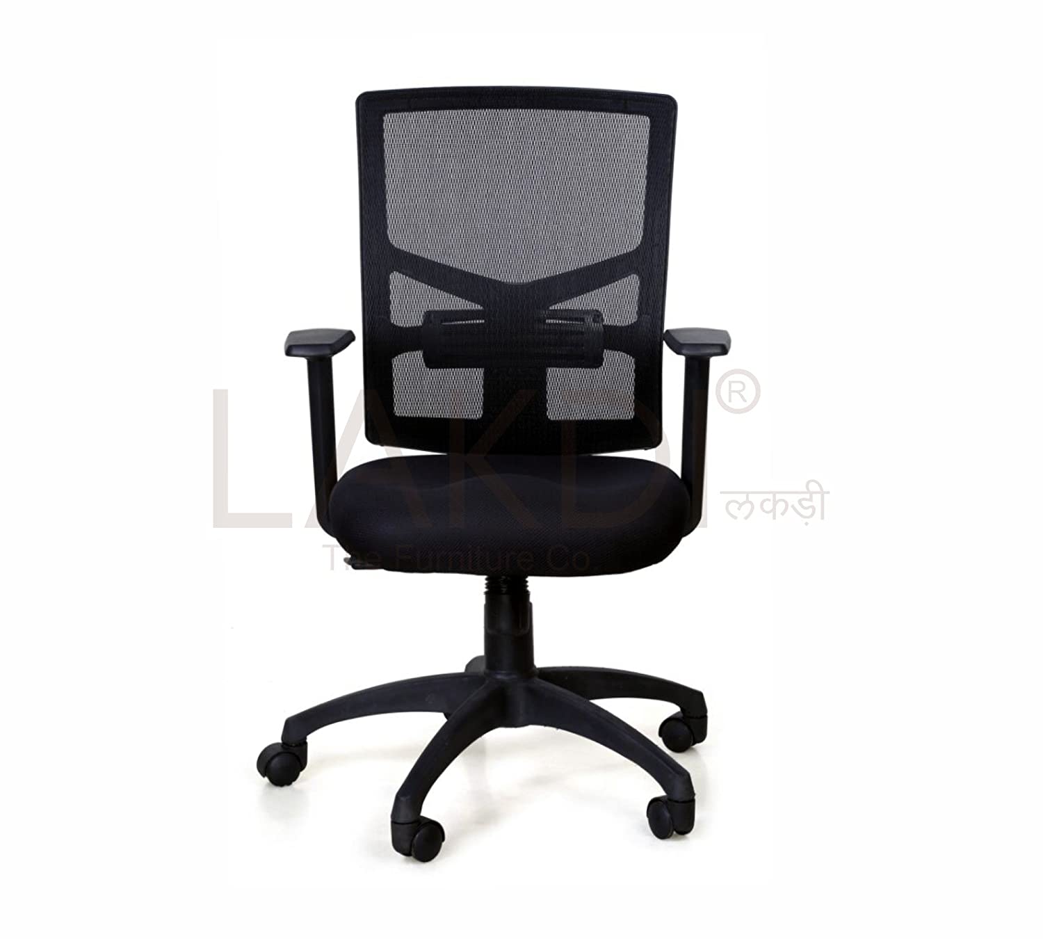 Nylon Frame Base Medium Back Office Executive Mesh Chair -