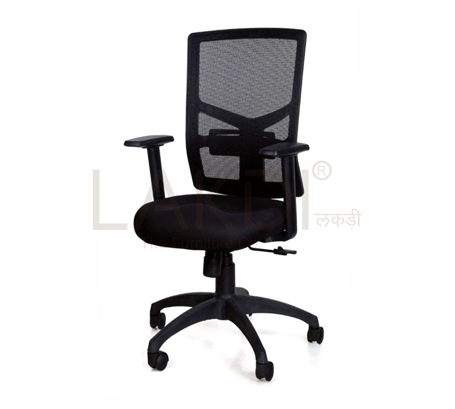 Nylon Frame Base Medium Back Office Executive Mesh Chair -