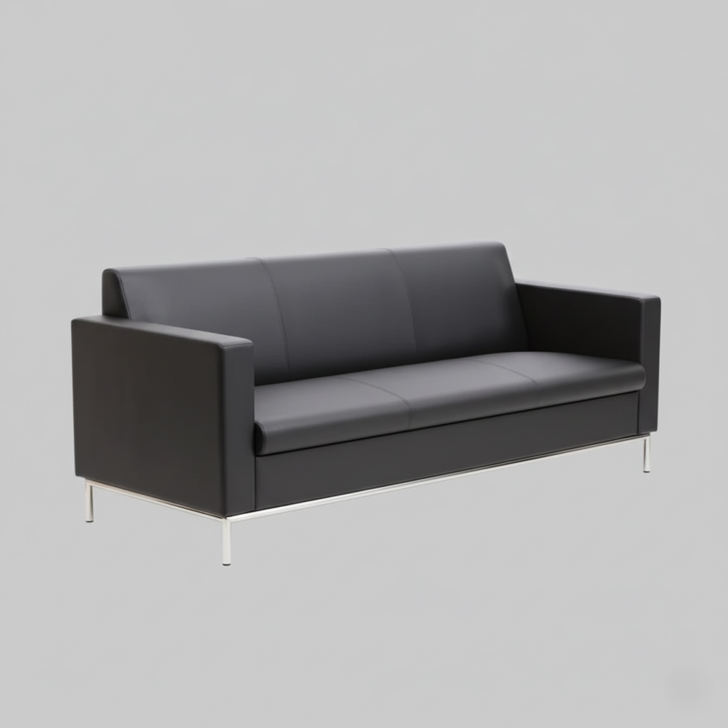 3 Seater Sofa for Comfortable Fabric Sofa for Living Room Seating with Strong Frame and Elegant Finish