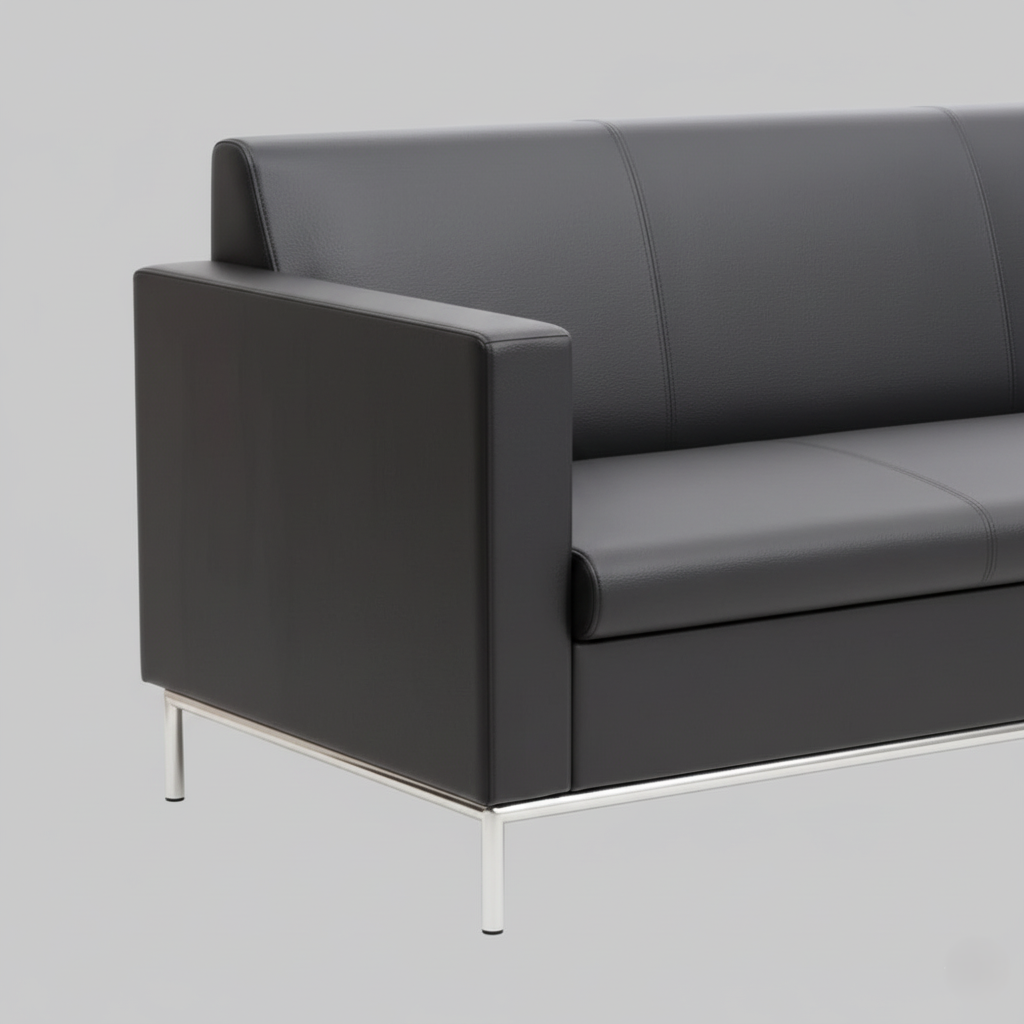 3 Seater Sofa for Comfortable Fabric Sofa for Living Room Seating with Strong Frame and Elegant Finish