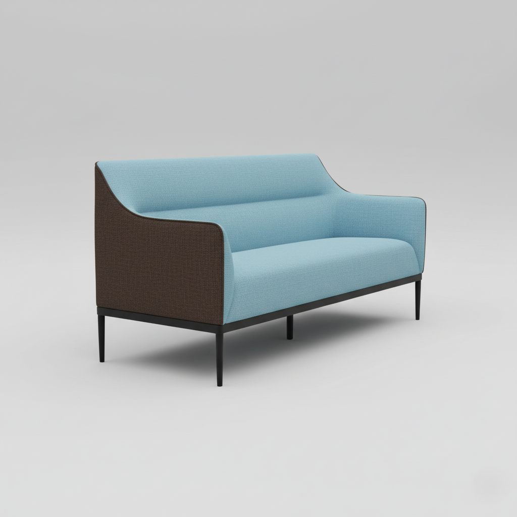 3 Seater Modern Sofa Designs for Premium Fabric and Soft Padded-Comfort and Style Perfect for Living Room