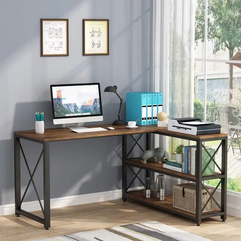 computer table office table study desk wooden table