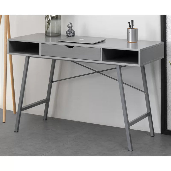 Office Computer Table in Laminated Board Top – Lakdi.com - Furniture ...