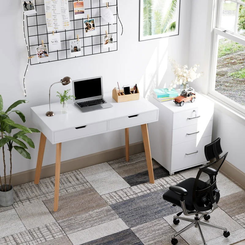 computer table office table study desk wooden table