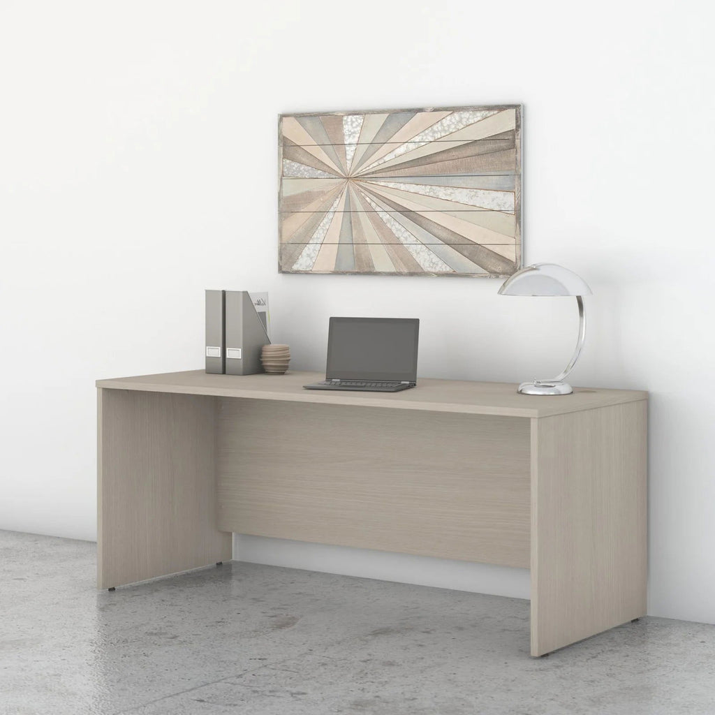 Office Computer Table with Storage in Wooden