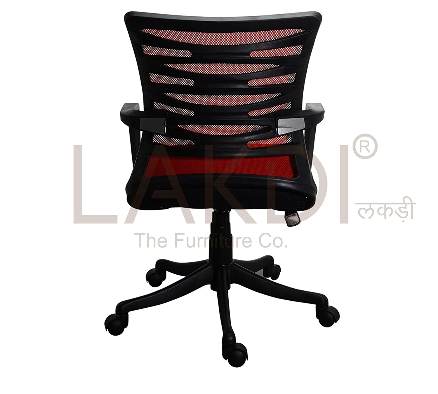 Office Executive Chair in Medium Back Nylon Base -