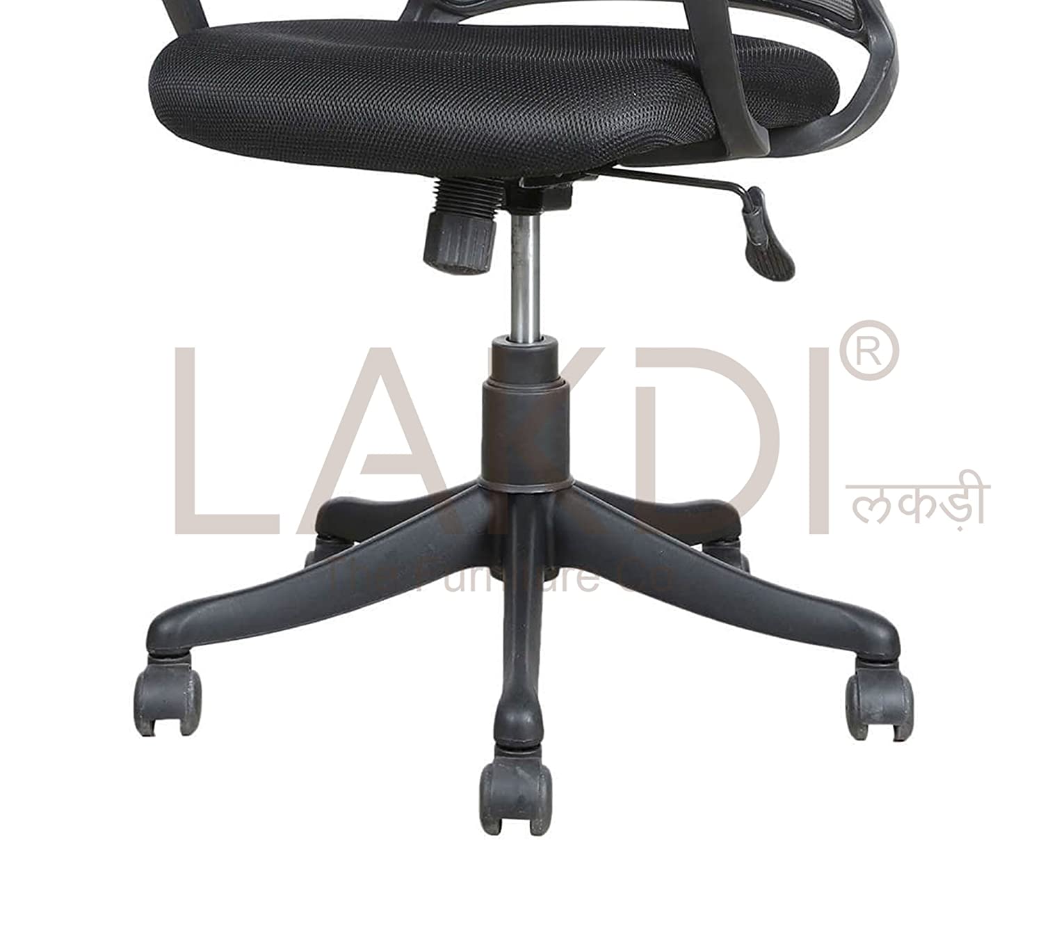 Office Executive Chair in Medium Back Nylon Base -