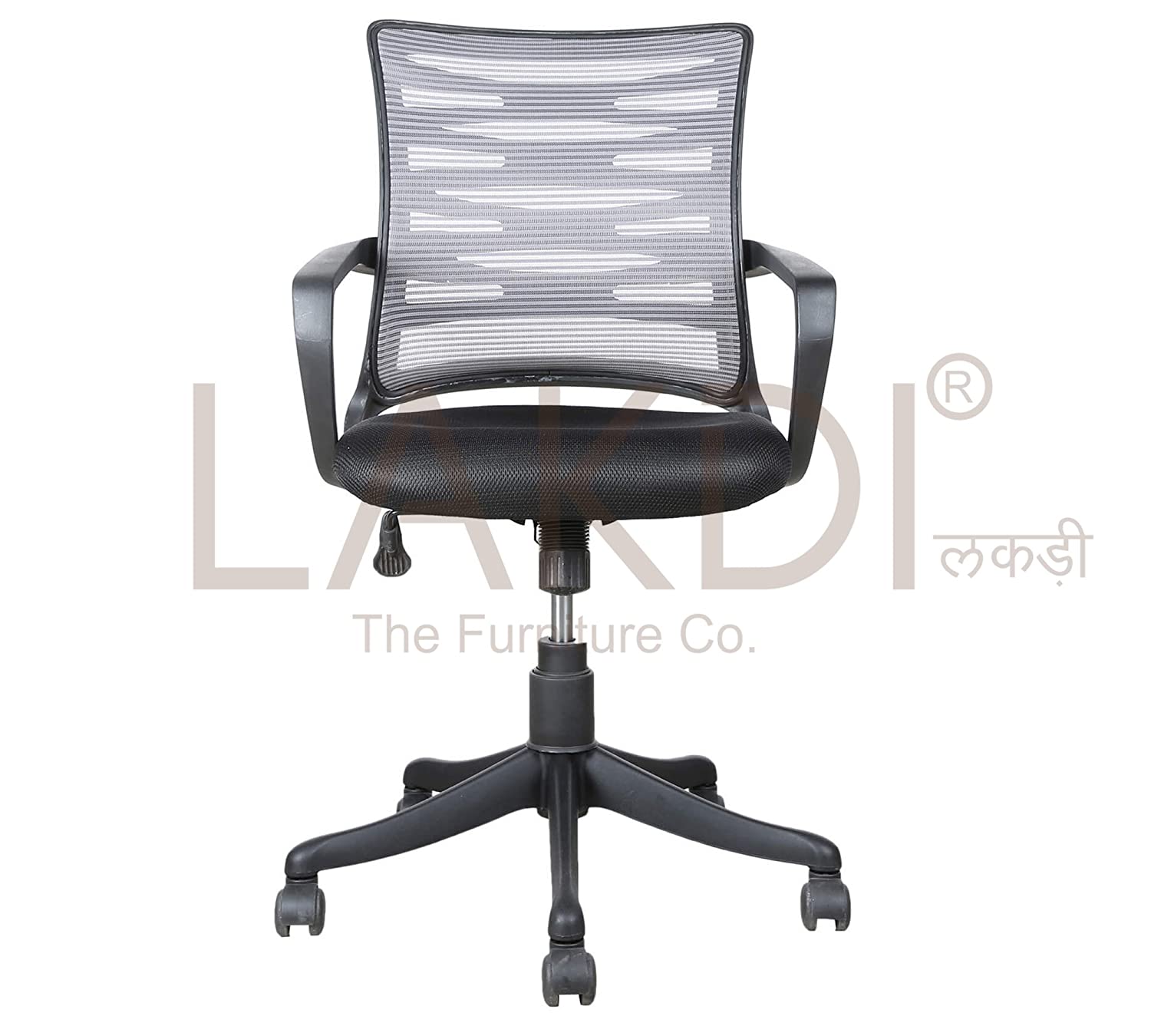 Office Executive Chair in Medium Back Nylon Base -