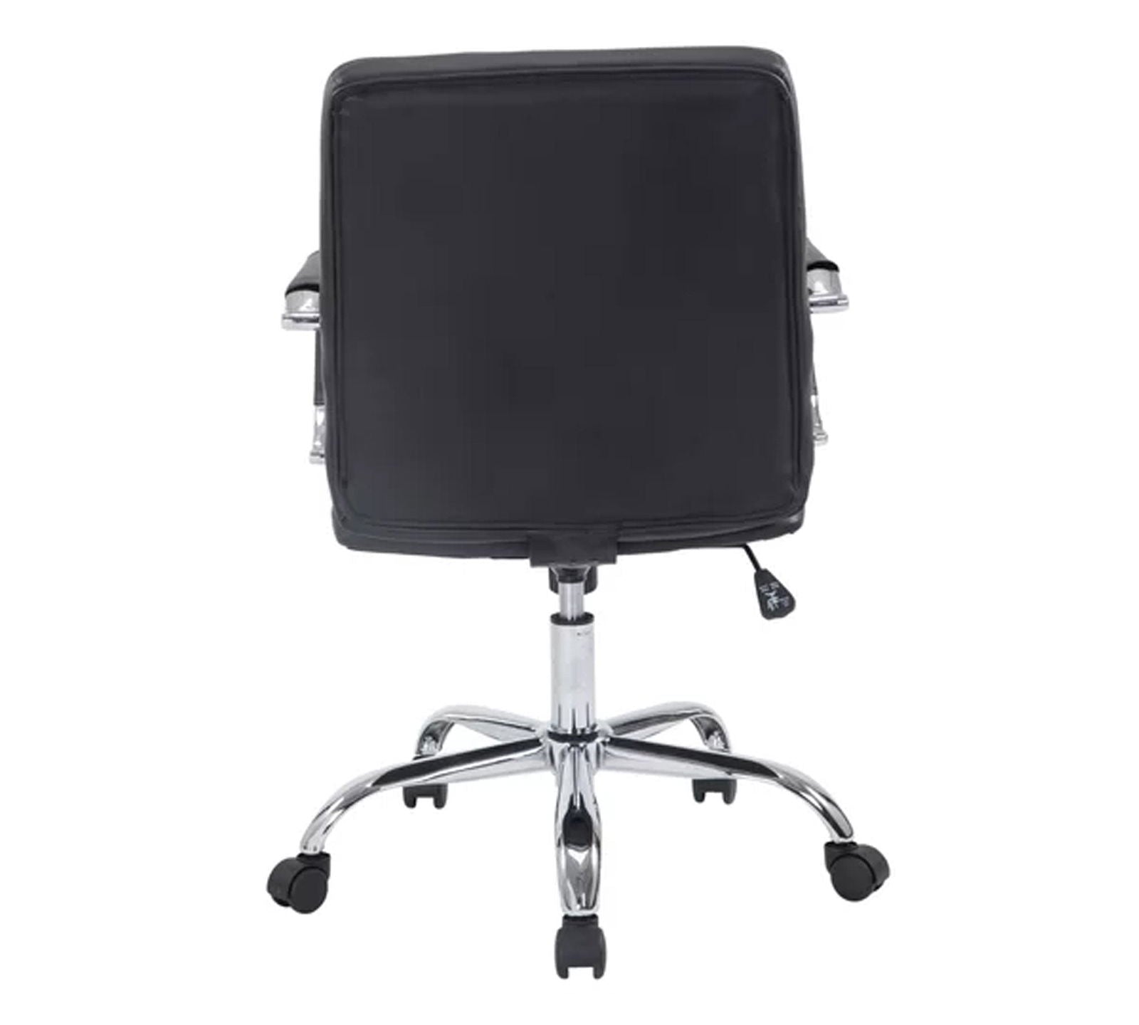 Office Executive Chair with Height Adjustable Chrome Base -