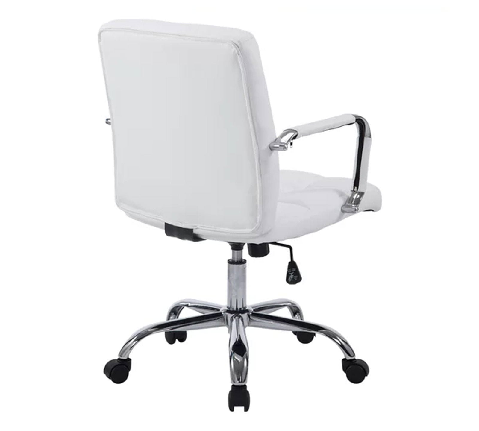 Office Executive Chair with Height Adjustable Chrome Base -
