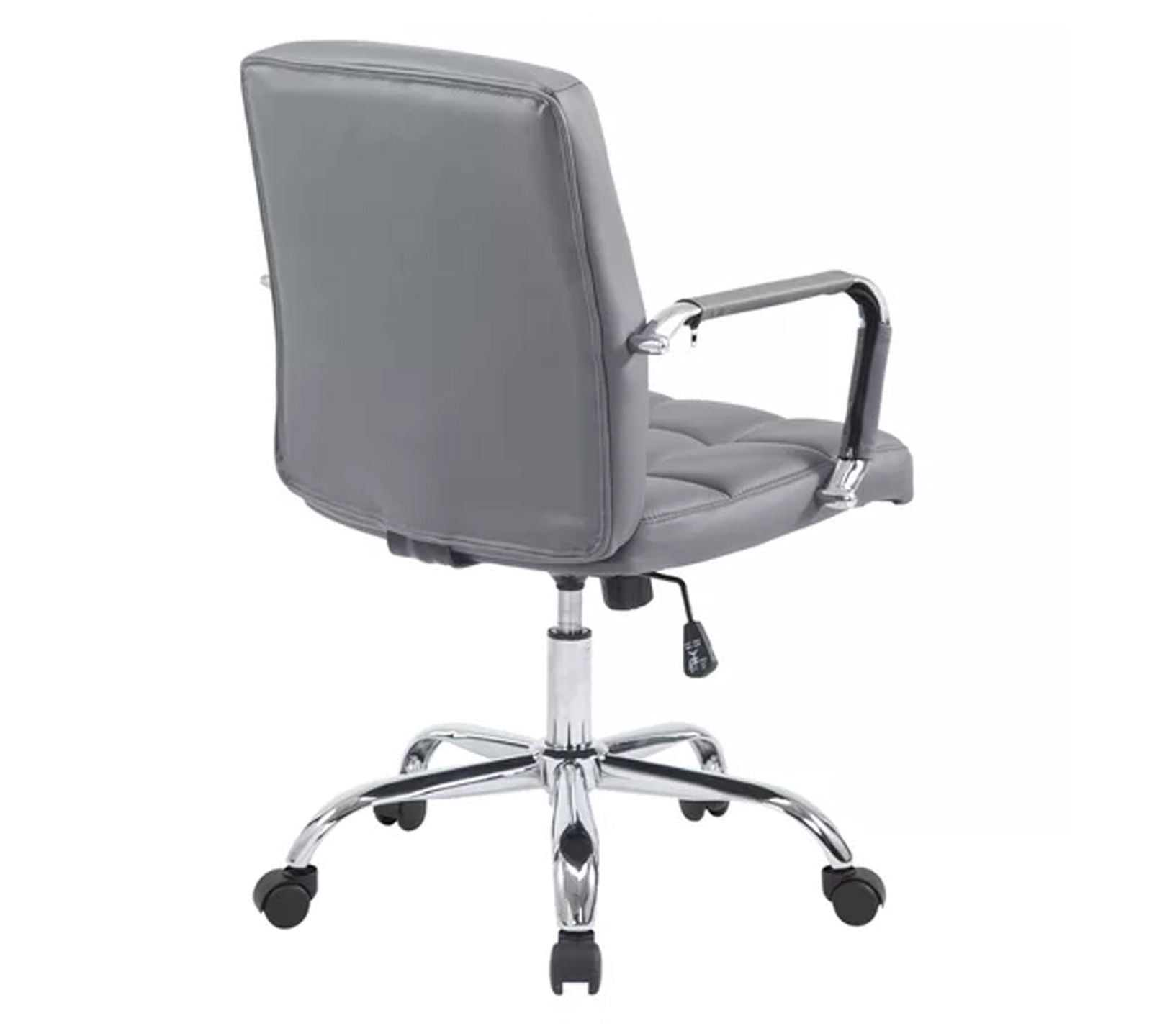 Office Executive Chair with Height Adjustable Chrome Base -