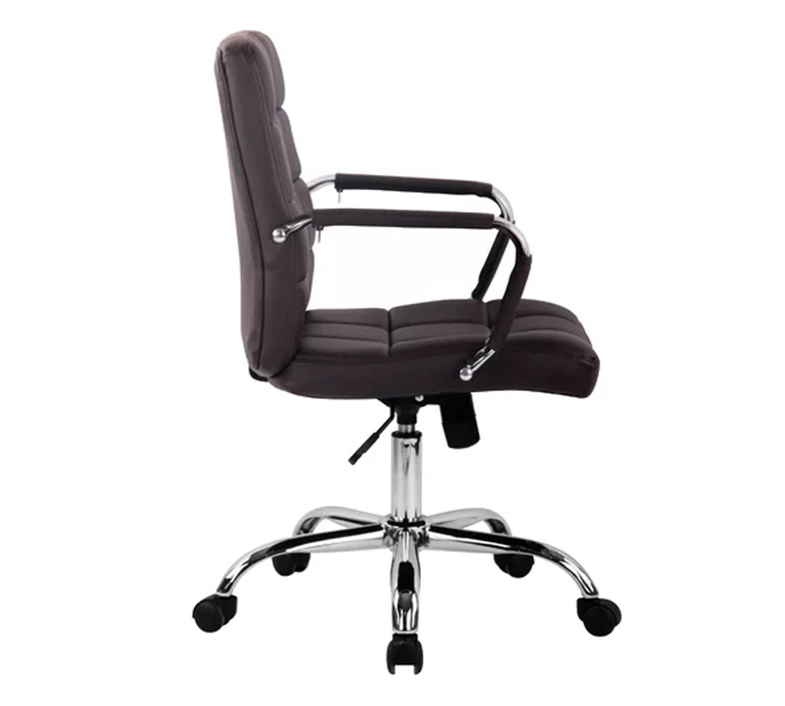 Office Executive Chair with Height Adjustable Chrome Base -