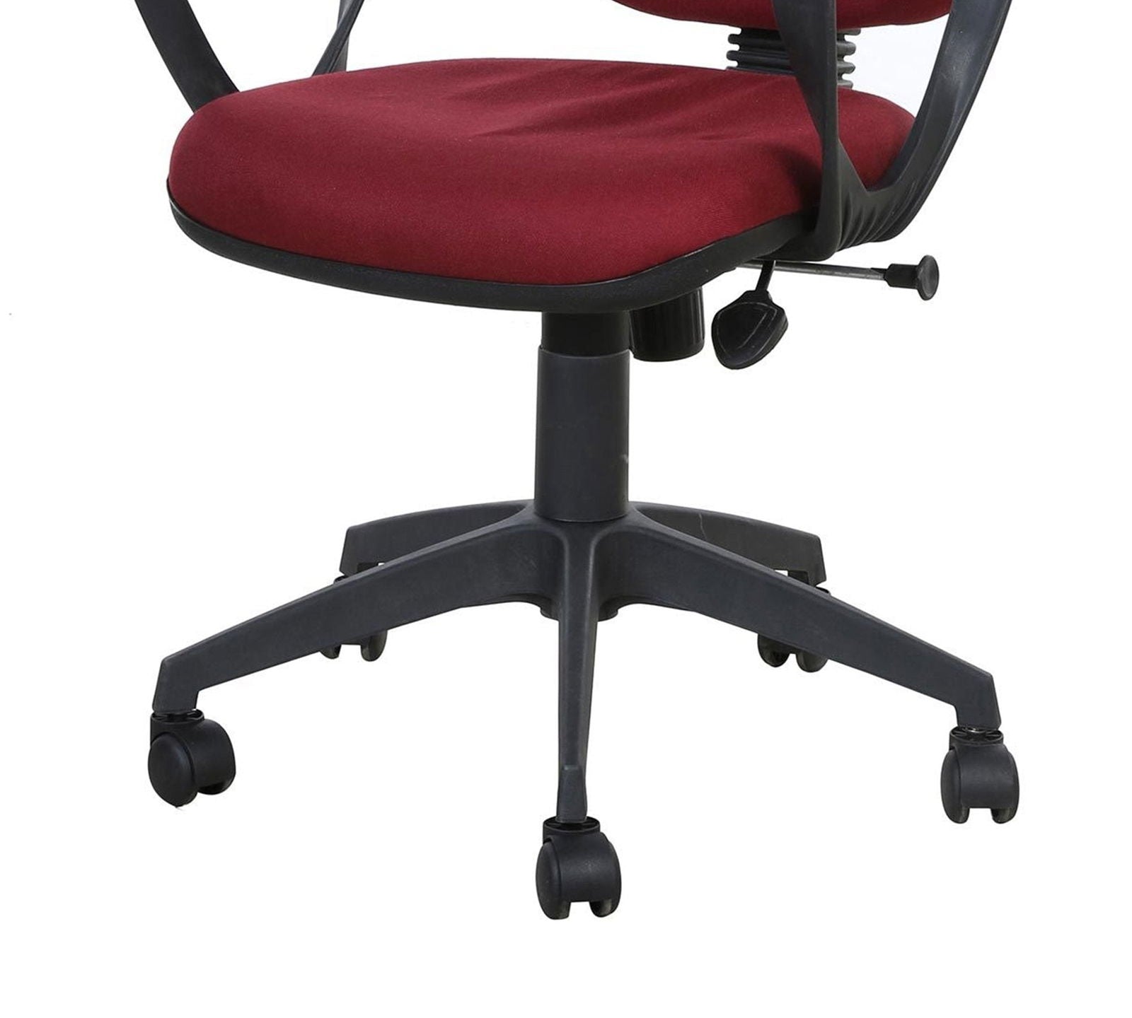 Office Executive Fabric Chair with Nylon Base -