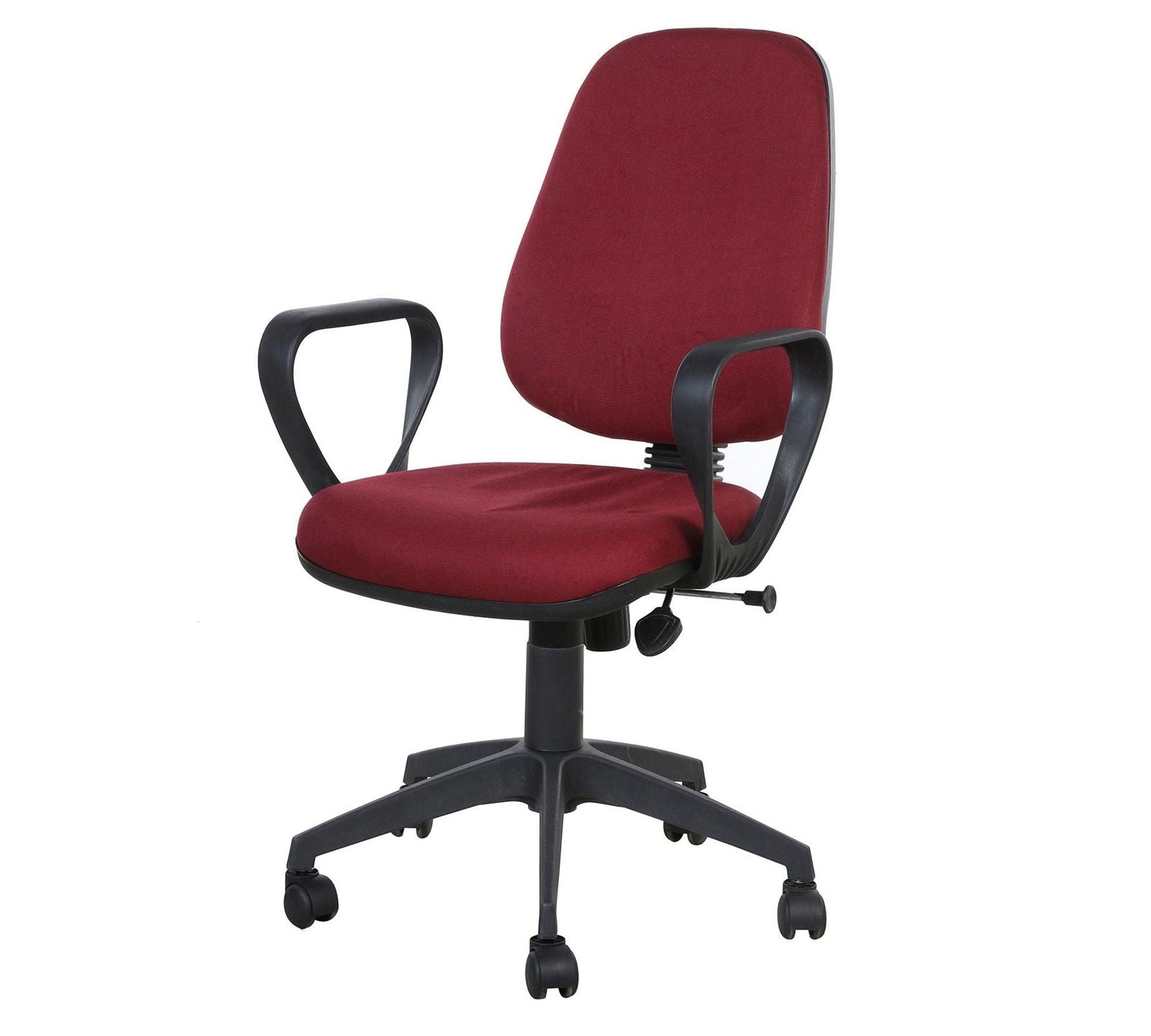 Office Executive Fabric Chair with Nylon Base -