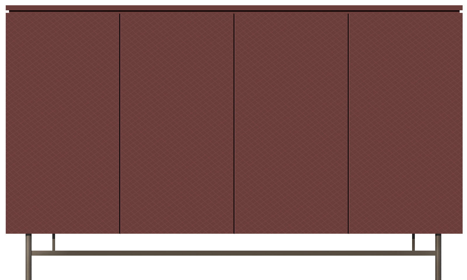 Office Filing Cabinets with Metal Leg Base -